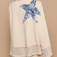 Pol - STAR PATCH DETAIL TOP