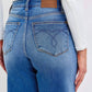 Judy Blue - Retro Wide Leg Jeg Jeans With Cuff