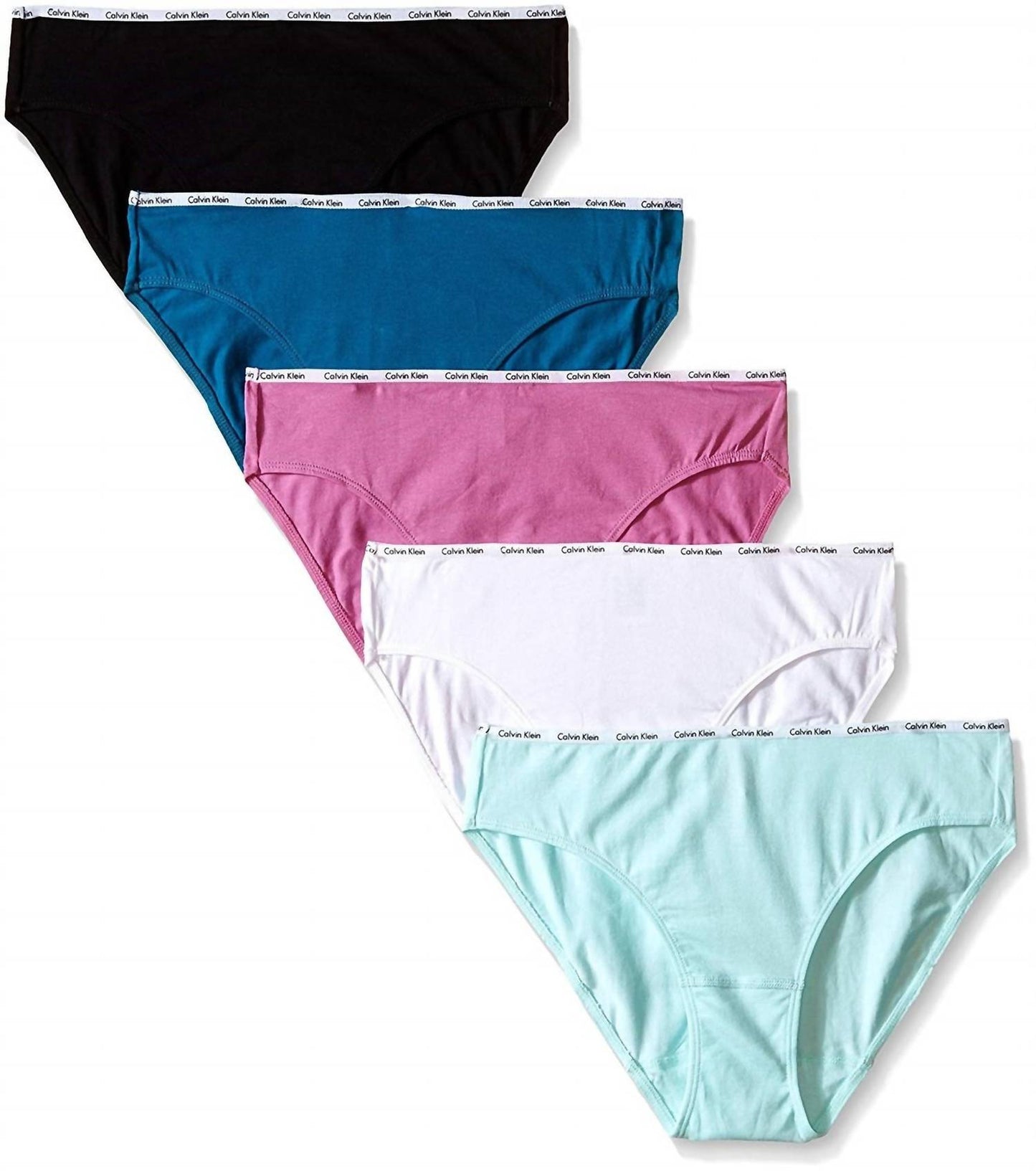 Calvin Klein - Women's 5 Cotton Stretch Logo Bikini Panties