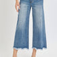Risen - High Rise Ankle Flare Jeans Medium Wash