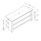 TV Stand Console Media Entertainment Center in Cherry
