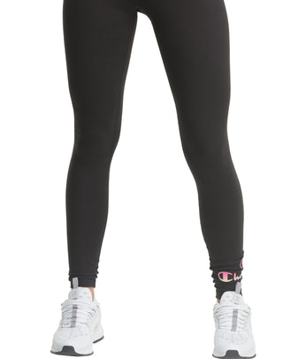 Leggings Champion Femininas Autênticas Pretas Tamanho X-S