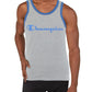 Camiseta regata Champion Graphic Ringer masculina azul tamanho XX-G