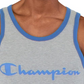 Camiseta regata Champion Graphic Ringer masculina azul tamanho XX-G