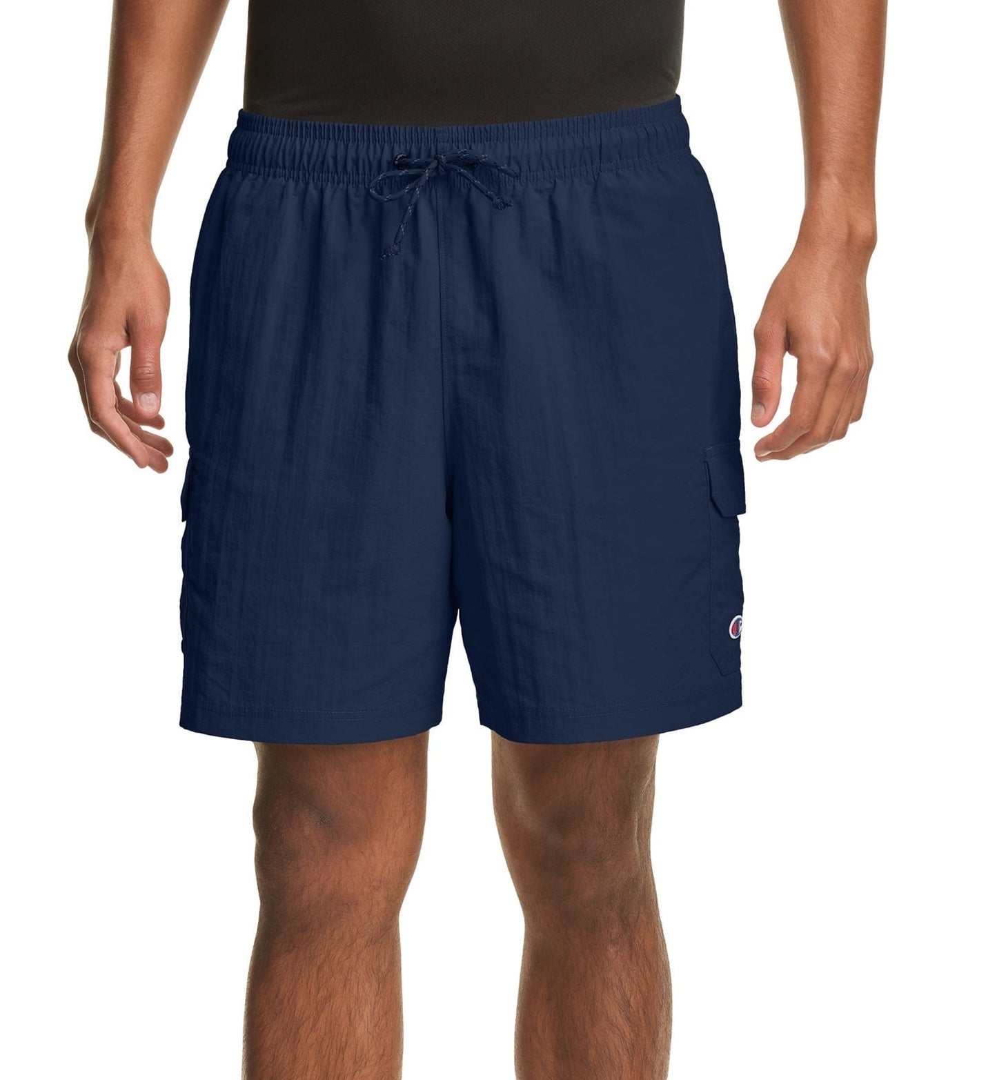 Bermuda cargo masculina Champion Take A Hike de 7 polegadas, azul, tamanho pequeno