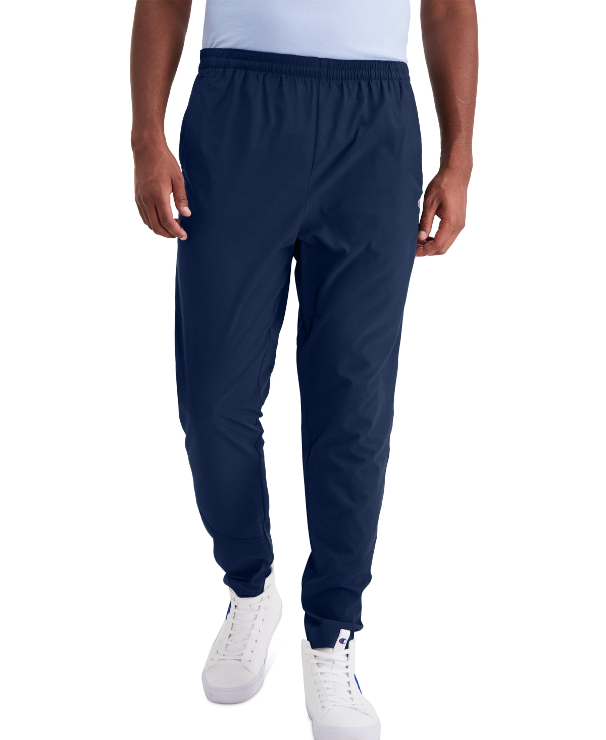 Calça de treino Champion Core masculina, azul, tamanho grande