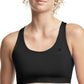 Sutiã esportivo Champion Absolute Racerback de impacto médio feminino, preto, tamanho G