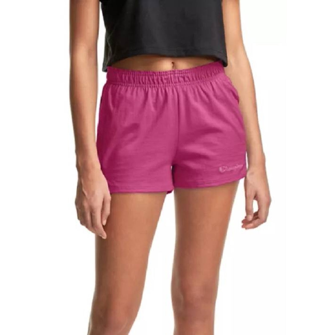 Shorts Champion Feminino de Algodão Rosa Tamanho X-G