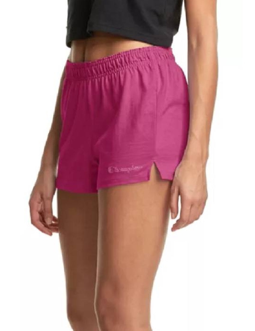 Shorts Champion Feminino de Algodão Rosa Tamanho X-G