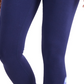 Leggings Champion Authentic Double Dry Full Length Feminina Azul Tamanho P