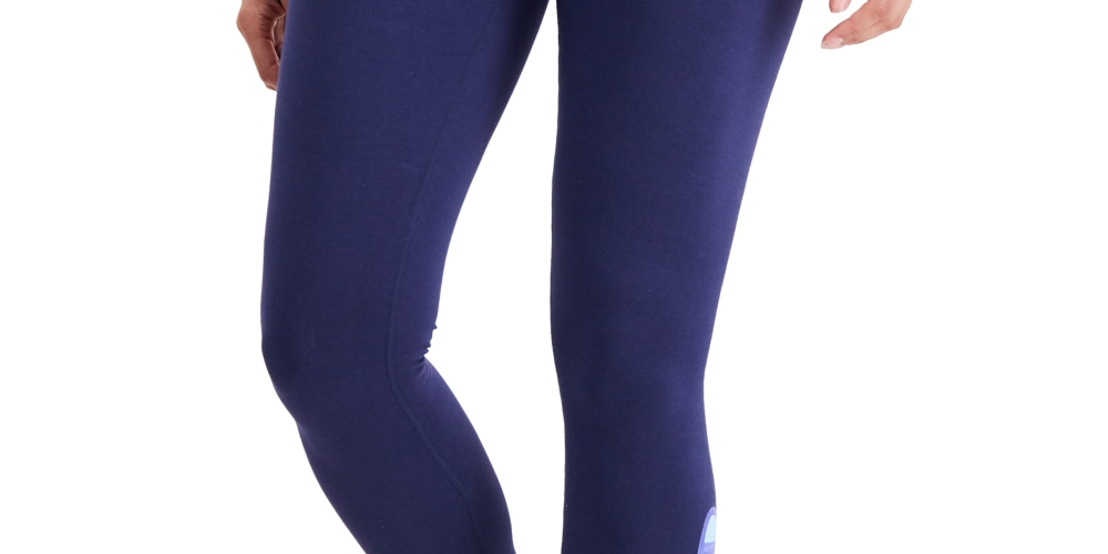 Leggings Champion Authentic Double Dry Full Length Feminina Azul Tamanho P
