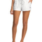 Shorts Champion Campus French Terry Feminino Branco Tamanho Grande