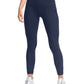 Calça legging feminina Champion Authentic Jogger, comprimento total, preta, tamanho X-S