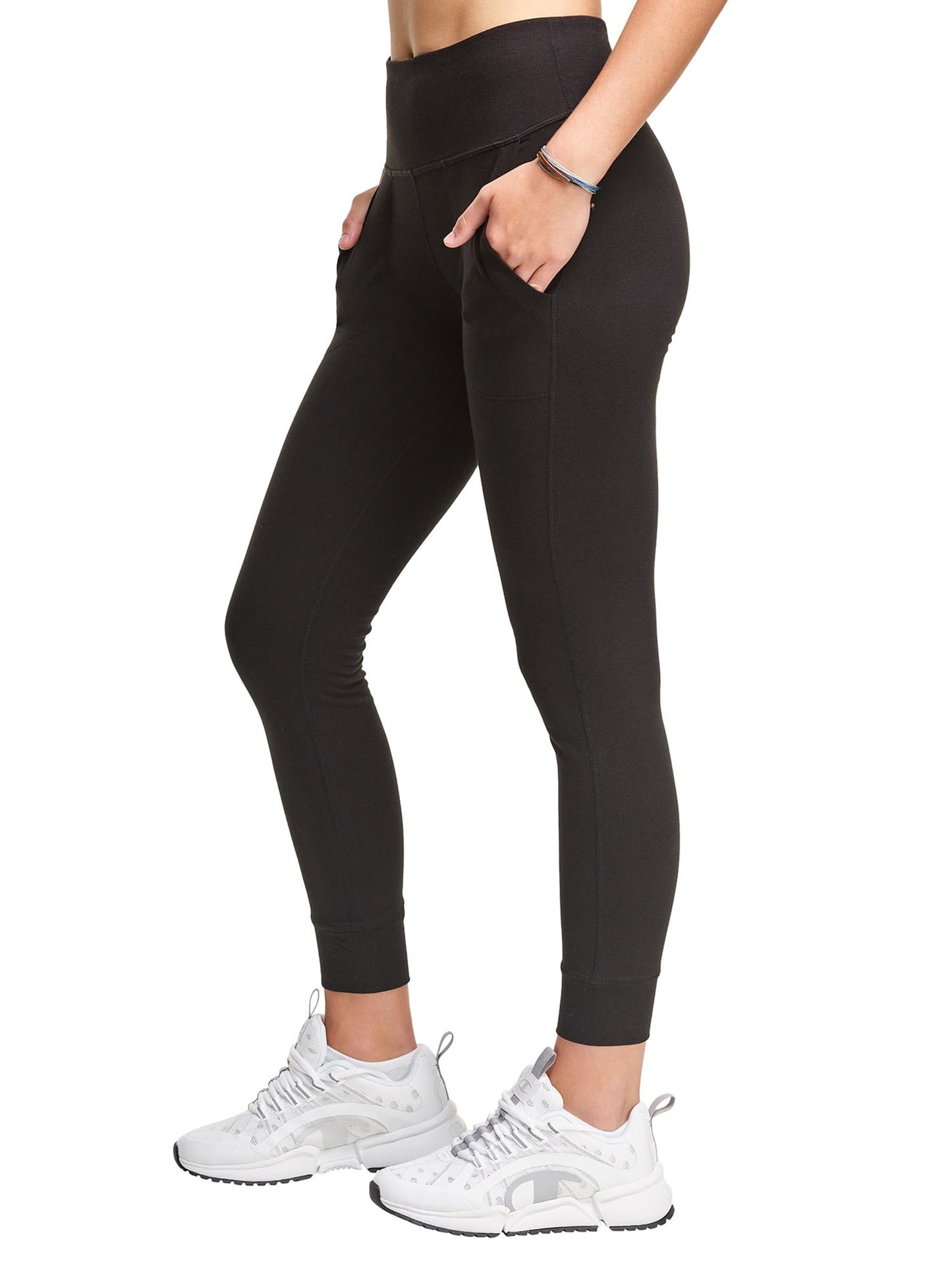 Calça Jogger Autêntica Feminina Champion Preta Tamanho P