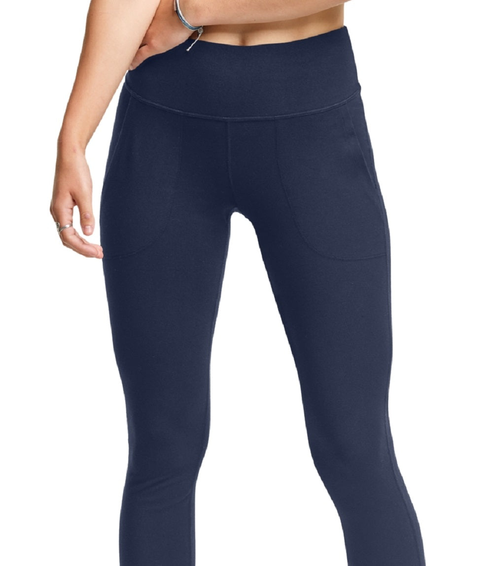 Calça legging feminina Champion Authentic Jogger Full Length Azul Tamanho XX-G