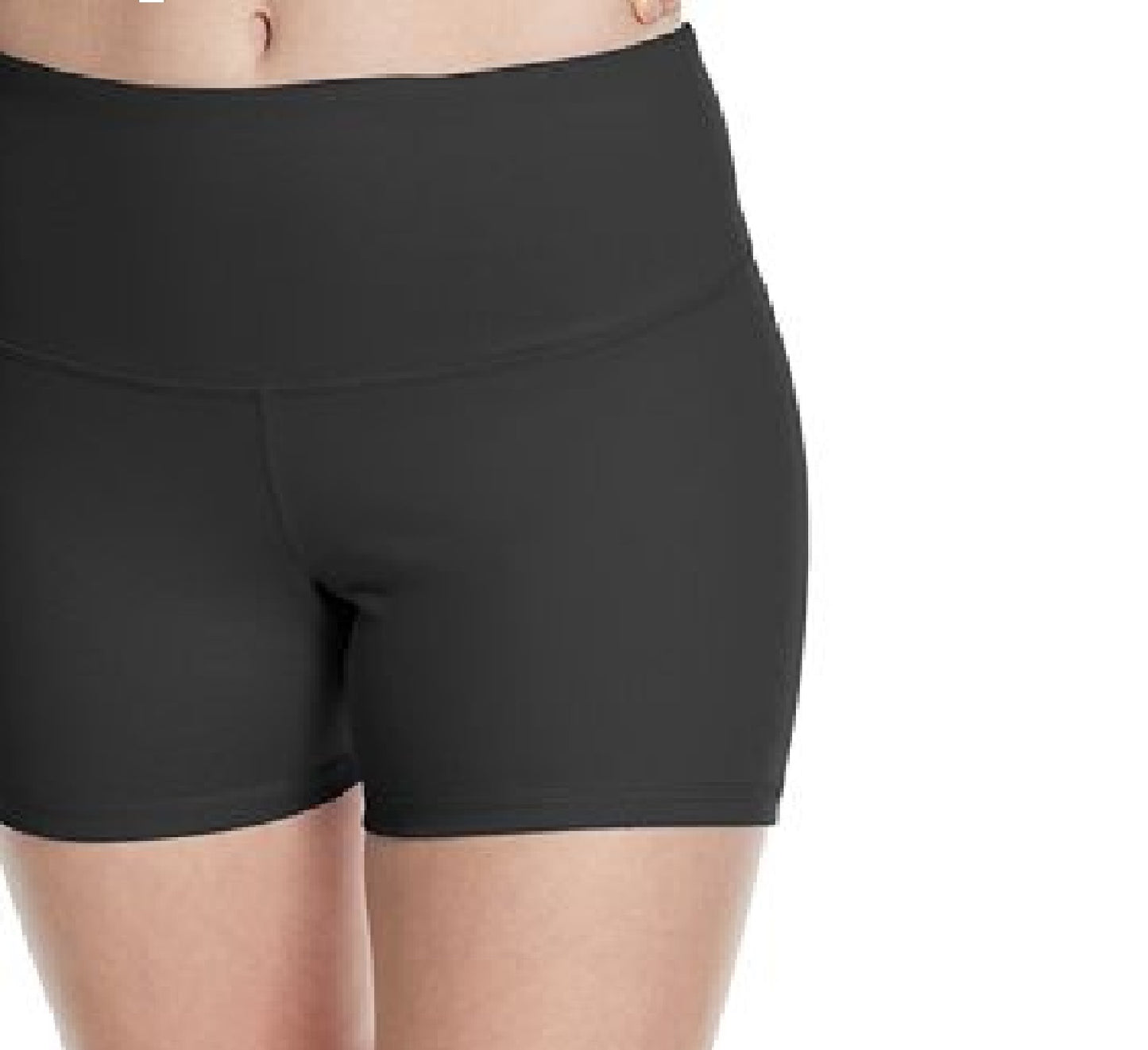 Shorts esportivos curtos Champion feminino, preto, tamanho X-S