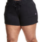 Shorts Champion Campus Solid Feminino Preto Tamanho 2X