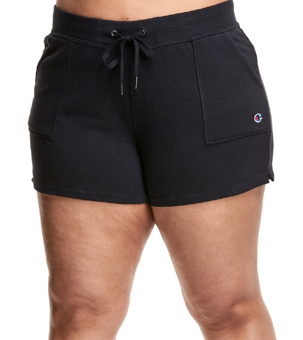 Shorts Champion Campus Solid Feminino Preto Tamanho 2X