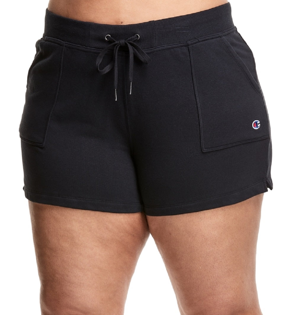 Shorts Champion Campus Solid Feminino Preto Tamanho 3X