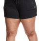 Shorts Champion Campus Solid Feminino Preto Tamanho 1X