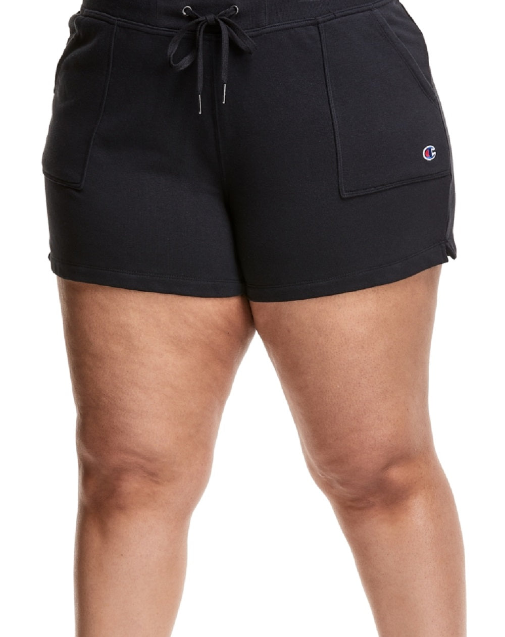 Shorts Champion Campus Solid Feminino Preto Tamanho 1X