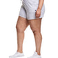 Shorts Champion Plus Campus Solid Feminino Cinza Tamanho 3X