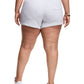 Shorts Champion Campus Solid Feminino Cinza Tamanho 2X