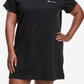 Vestido camiseta feminino Champion preto tamanho 3X