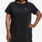 Vestido camiseta feminino Champion preto tamanho 4X