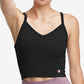 Camiseta regata fitness cropped feminina Champion, preta, tamanho pequeno