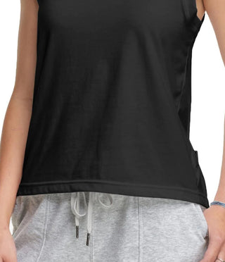 Champion Women's Fitness Workout Tank Top Black Size Large