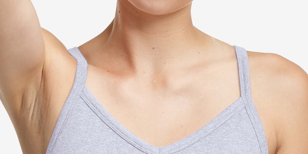 Champion Feminino Stretch Moisture Absorvente Cropped Costas Baixas Com Alça Mesclada Sem Mangas Gola V Regata Roxa Tamanho X-S