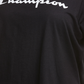 Camiseta feminina Champion Classic Graphic de manga curta, preta, tamanho 4X