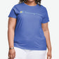 Camiseta feminina Champion Classic Logo Graphic Azul Tamanho 2X