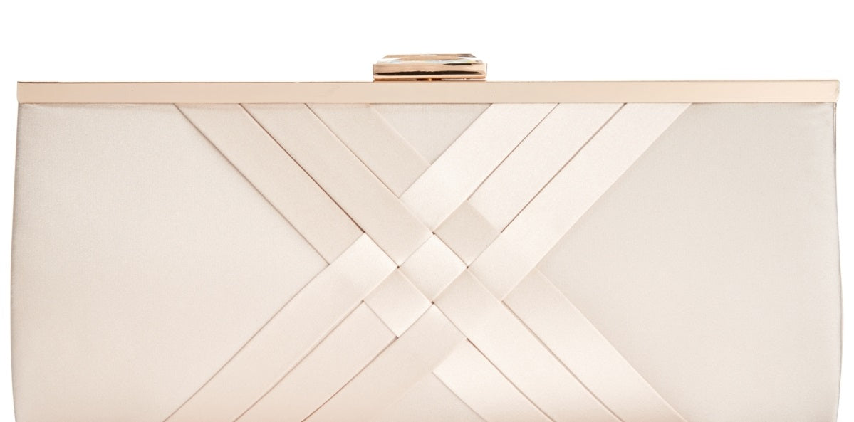 Bolsa de mão feminina Kelsie da INC International Concepts, marrom, tamanho regular