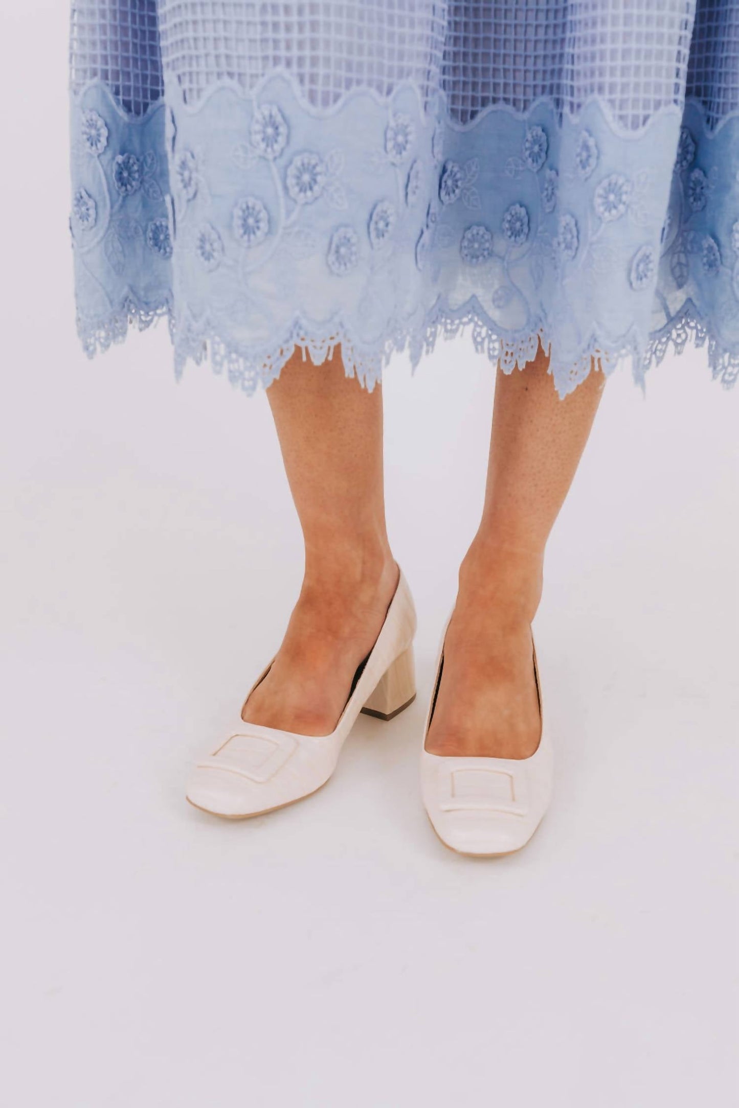 Chinese Laundry - Big Ben Croco Heel Shoes