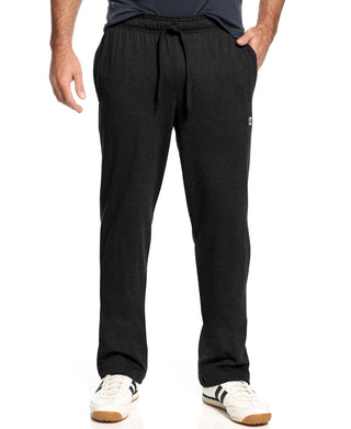 Champion Men's Jersey Open Bottom Pants Black Size Medium