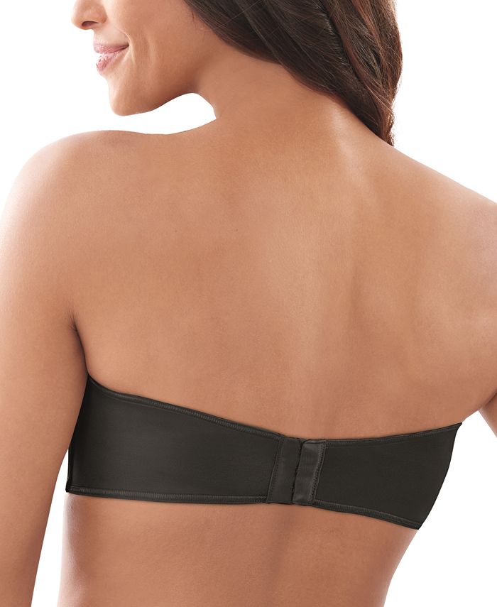 Sutiã sem alças Lilyette Defining Moments Shaping com aro, preto, tamanho 38 D