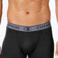 Bermuda de compressão Champion 9 Powerflex masculina, preta, tamanho pequeno