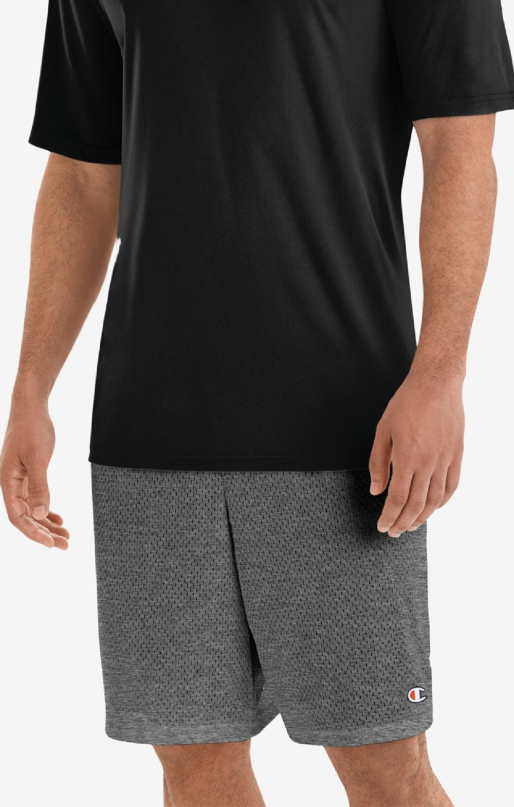 Camiseta Champion Double Dry Masculina Preta Tamanho X-G