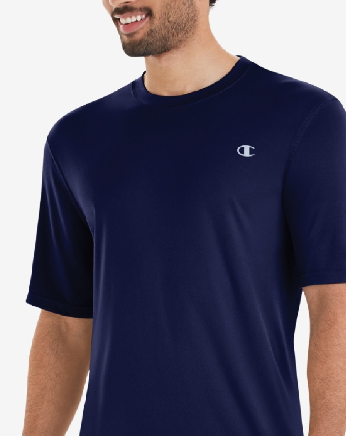 Camiseta Champion Double Dry Masculina Azul Tamanho Grande