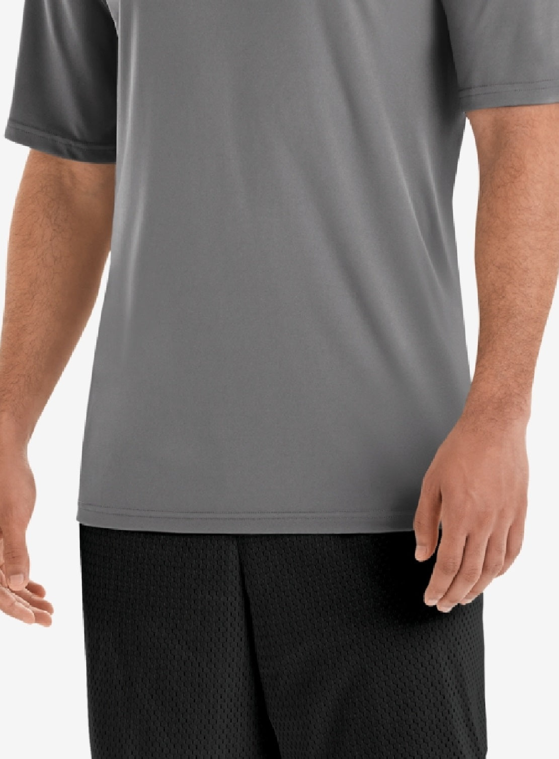 Camiseta Champion Double Dry Masculina Cinza Tamanho Médio
