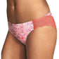 Maidenform Comfort Devotion Tanga com renda nas costas, roupa íntima feminina, rosa, tamanho 6