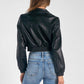 Elan - Cropped Bomber Jacket