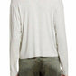 Atm - Heather Stretch Modal Lightweight Ribbed Sweater