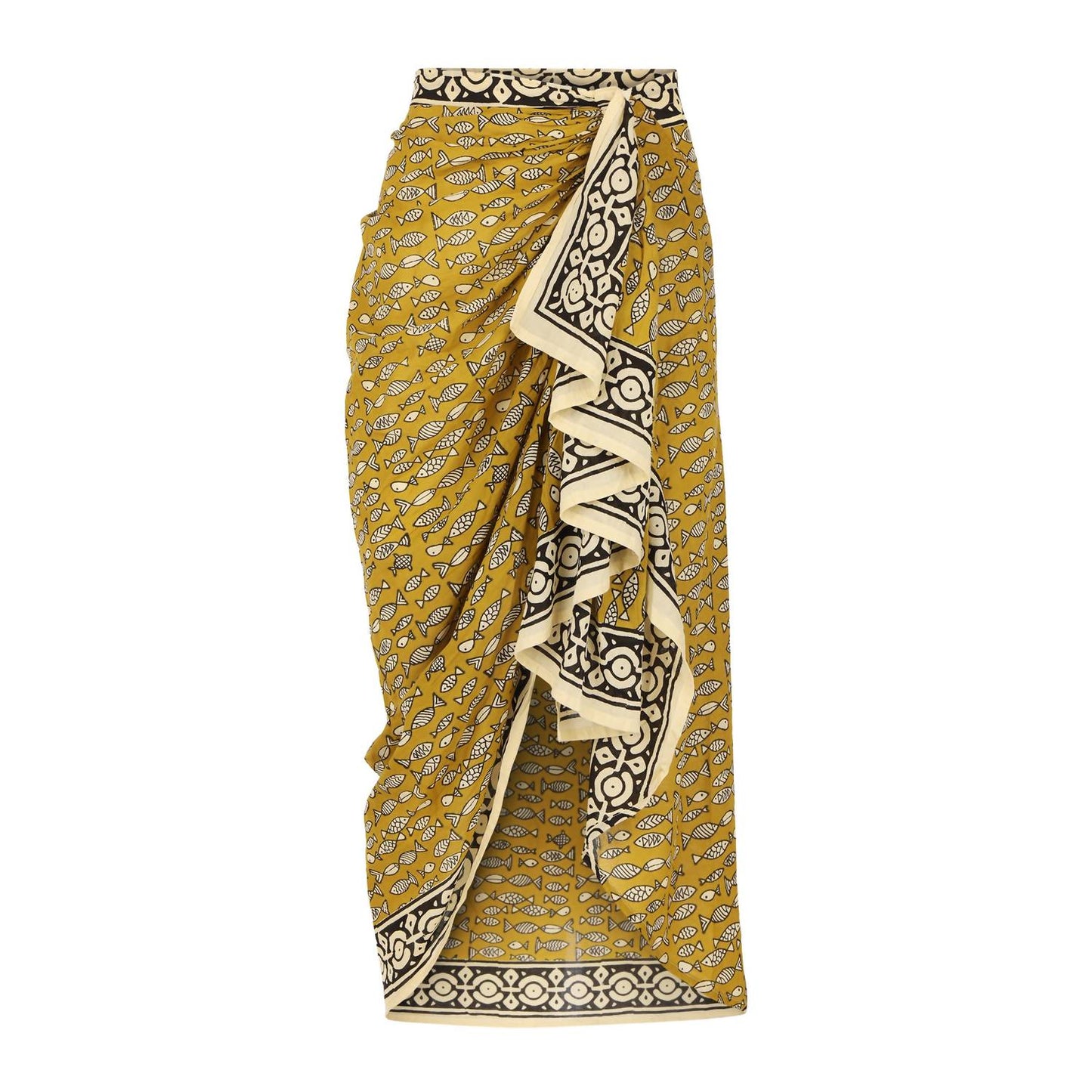 Guadalupe Design - Pez Amarillo Pareo Skirt
