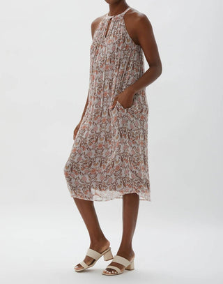 Vestido Moore Column Ecru