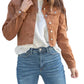 Judy Blue - Garment Dyed Grinding Denim Jacket