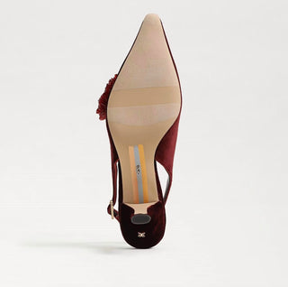 Sam Edelman - Scarpin Bianka Feminino com Bico Fino e Salto Baixo