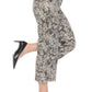 Joseph Ribkoff - Snakeskin Print Cropped Pants
